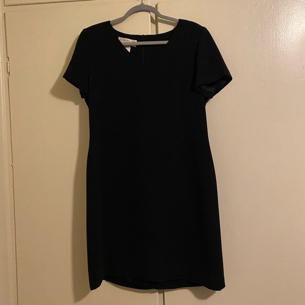 Black ‘dressy’ dress size 14 sparkly front. Perfect condition
